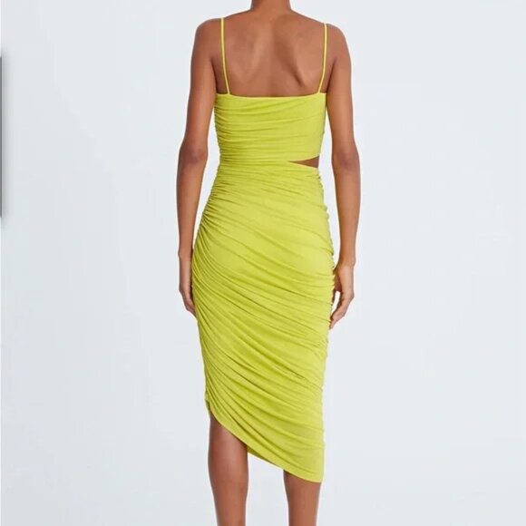 Halston Heritage Averie Draped Cocktail Dress - Picture 3 of 3